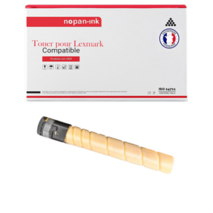 1 TONER pour Lexmark XC9235Y Jaune 30000 Pages avec Lexmark XC9235 Series, XC924