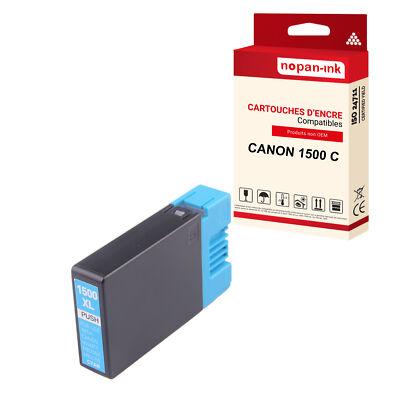 Cartouche CANON 1500XL Cyan compatible x1 NOPAN-INK
