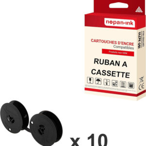 RUBAN compatible pour SHARP GROUPE9 GR9 Noir PK10