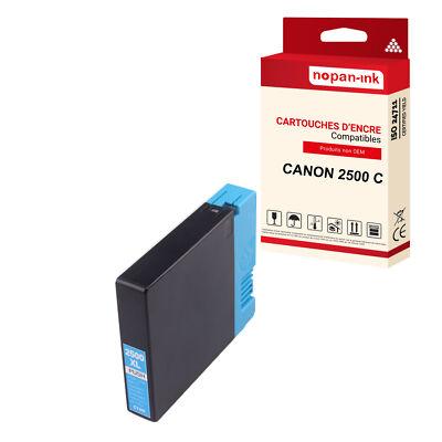 Cartouche CANON 2500XL Cyan compatible x1 NOPAN-INK