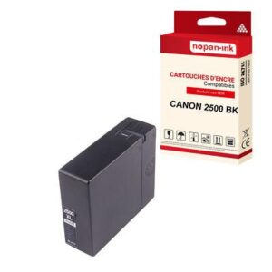 Cartouche CANON 2500XL Noir compatible x1 NOPAN-INK