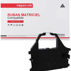 RUBAN compatible pour Star  CR3200  Noir BK 12.7mm * 5m