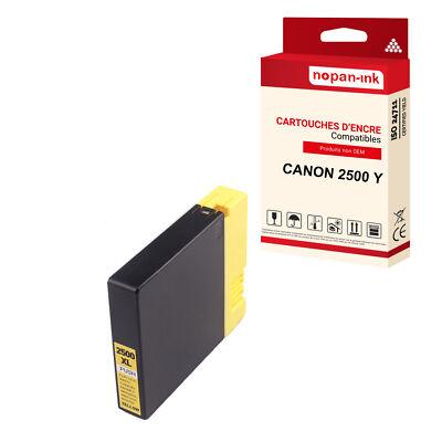 Cartouche CANON 2500XL Yellow compatible x1 NOPAN-INK