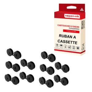 RUBAN compatible pour Triumph-Adler GROUPE1 GR1 Noir PK10