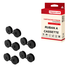 RUBAN compatible pour Triumph-Adler GROUPE1 GR1 Noir PK5
