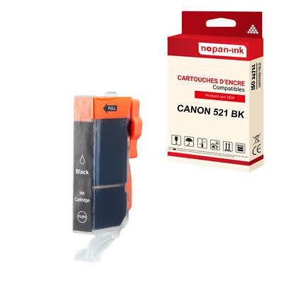 Cartouche CANON 521XL Noir compatible x1 NOPAN-INK