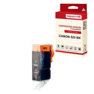 Cartouche CANON 525XL Noir compatible x1 NOPAN-INK