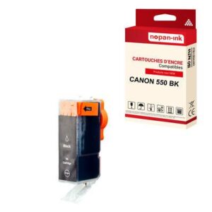 Cartouche CANON 550XL Noir compatible x1 NOPAN-INK
