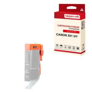 Cartouche CANON 551XL Gris compatible x1 NOPAN-INK