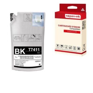 T7411 Epson Sac d'encre à sublimation Noir Compatible x 1 C13T741100 - NOPAN-INK