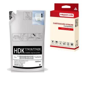 T741X Epson Sac d'encre à sublimation Noir dense Compatible x 1 C13T741X00 - NOP
