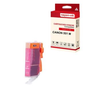 Cartouche CANON 551XL Magenta compatible x1 NOPAN-INK