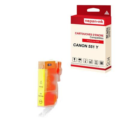 Cartouche CANON 551XL Yellow compatible x1 NOPAN-INK