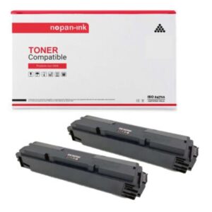 TONER TK5370 TK 5370 TK-5370 1T02YJ0NL0 Noir x 2 Compatible pour Kyocera - NOPAN