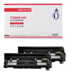 TONER W9024MC W 9024MC W-9024MC E42540MFP Noir x 2 Compatible pour HP - NOPAN-IN
