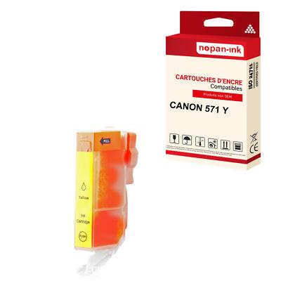 Cartouche CANON 571XL Yellow compatible x1 NOPAN-INK