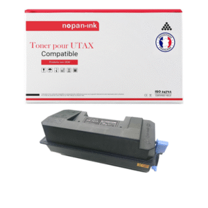 1 TONER pour UTAX PK-3012BK Noir 25000 Pages avec Utax P-4531DN, P-4531MFP, P-45