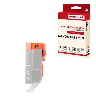 Cartouche CANON CLI 571XL Gris compatible x1 NOPAN-INK