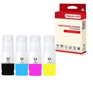 Cartouche CANON GI-53 GI53 Multipack Compatible x 4 4699C001 4673C001 4681C001 4