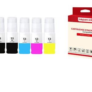 Cartouche CANON GI-53 GI53 Multipack Compatible x 5 (2)4699C001 4673C001 4681C00