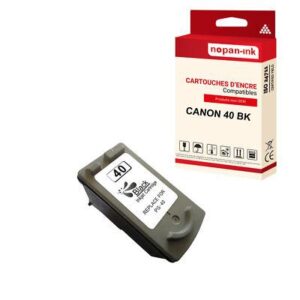 Cartouche CANON PG-40XL Noir compatible x1 NOPAN-INK