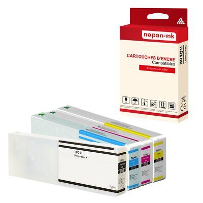 Cartouche EPSON T8041 T8042 T8043 T8044 Multipack Compatible x 4 C13T804100 C13T