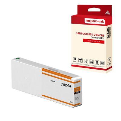 Cartouche EPSON T824A Orange Compatible x 1 C13T824A00 - NOPAN-INK