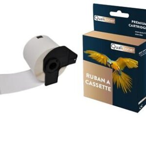 1 rouleau DK11208 Grandes étiquettes d'adresse compatible pour Brother 38x90