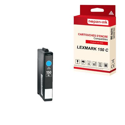 Cartouche LEXMARK 150XL Cyan compatible x1 NOPAN-INK