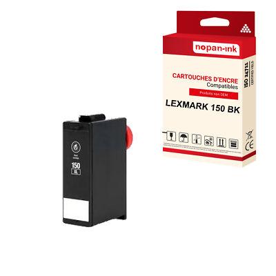Cartouche LEXMARK 150XL Noir compatible x1 NOPAN-INK