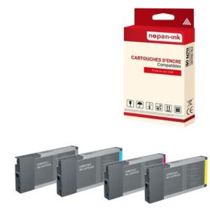 Cartouche compatible EPSON C13T636100/C13T636200/C13T636300/C13T636400 multi-cou