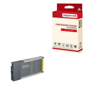 Cartouche compatible EPSON C13T636400 Jaune Compatible x 1 T6364 - NOPAN-INK pou