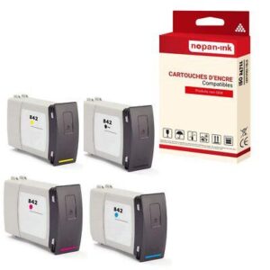 Cartouche compatible HP C1Q53A C1Q54A C1Q55A C1Q56A multi-couleurs Compatible x