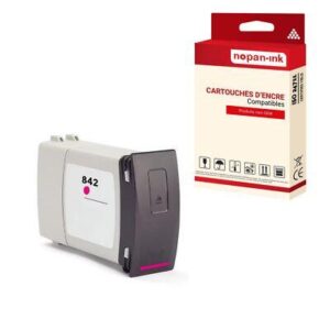 Cartouche compatible HP C1Q55A Magenta Compatible x 1 842C 842 C Magenta - NOPAN