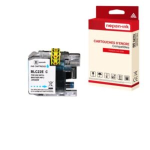 Cartouche compatible pour BROTHER LC22EC LC22EC Cyan x 1 LC22EC - NOPAN-INK pour