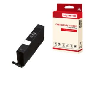 Cartouche compatible pour CANON CLI531 CLI 531 6118C001/CLI531BK Noir x 1 - NOP