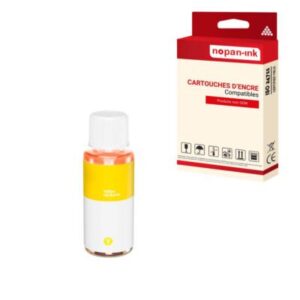 Cartouche compatible pour CANON GI55 GI 55 GI55Y/6291C001 Jaune x 1 - NOPAN-INK