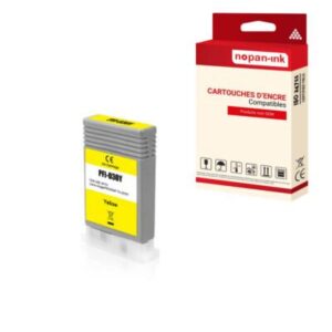 Cartouche compatible pour CANON PFI030 PFI 030 3492C001 Jaune x 1 - NOPAN-INK p