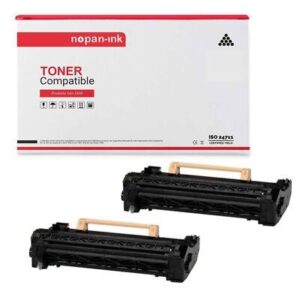 Tambour 4600/4620/4622 113R00762 Noir x 2 Compatible pour XEROX - NOPAN-INK Phas