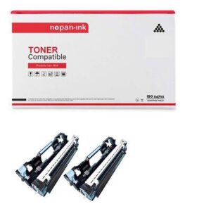 Tambour DK1248/1702Y80NL0 DK1248 Noir x 2 Compatible pour KYOCERA - NOPAN-INK E