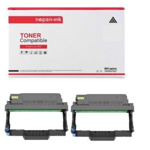 Tambour DL5120 DL5120 Noir x 2 Compatible pour PANTUM - NOPAN-INK BM 5100ADN, BM