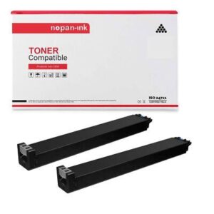 Toner MX31 MX-31 MX31GTBA MX-31GTBA Noir pour SHARP compatible x 2 - NOPAN-INK