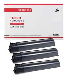 Toner T5070E 6AJ00000115 Noir pour TOSHIBA compatible x 3 - NOPAN-INK E-Studio 2