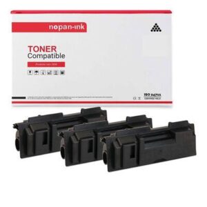 Toner TK110 TK-110 1T02FV0DE0 Noir pour KYOCERA compatible x 3 - NOPAN-INK FS 10