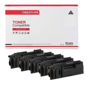 Toner TK110 TK-110 1T02FV0DE0 Noir pour KYOCERA compatible x 5 - NOPAN-INK FS 10