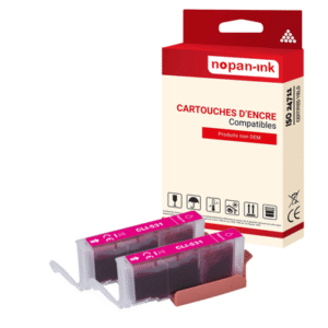 2 ENCRE pour CANON CLI531M2 Magenta