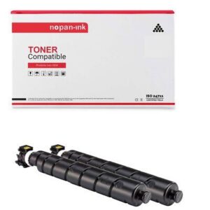 Toner TK8555K / 1T02XC0NL0 TK8555K compatible pour KYOCERA Noir x 2 - NOPAN-INK