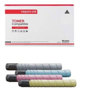 Toner TK8555K / 1T02XC0NL0 TN227 compatible pour KONICA multi-couleurs x 4 - NOP