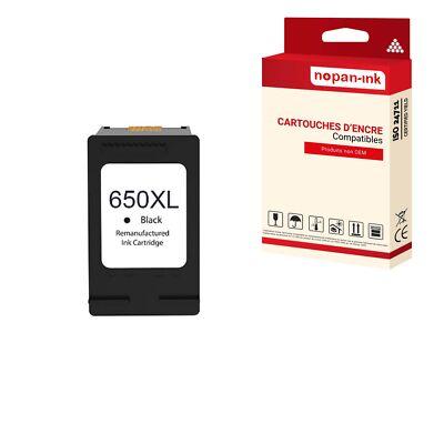 Cartouche compatible pour HP 650 XL 650XL CZ101AE Noir 20ml x1 HP 650 XL - NOPA