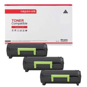 Toner TNP40 - TNP42 A6WN01 pour Konica Minolta Noir compatible x 3 - NOPAN-INK B